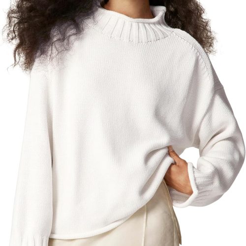 Chunky Knit Roll Neck Sweater